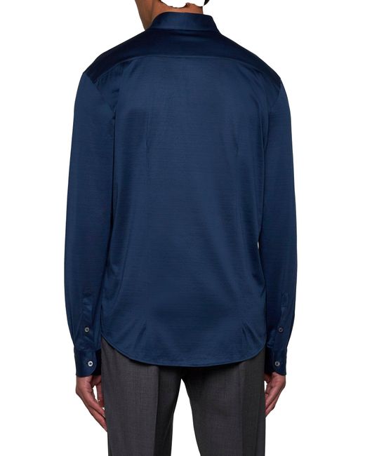 Camicia di D 40 in Blue da Uomo