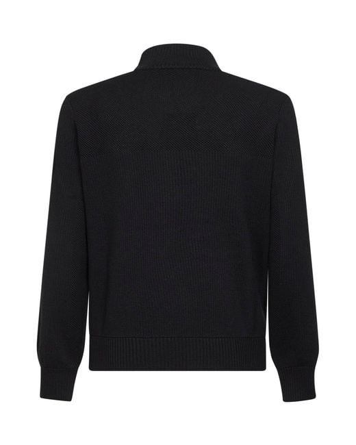 Canada Goose Black Hybridge Knit Jacket for men