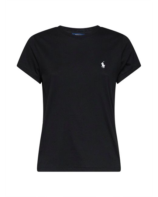 Polo Ralph Lauren Black Jersey Classic-Fit Crewneck T-Shirt
