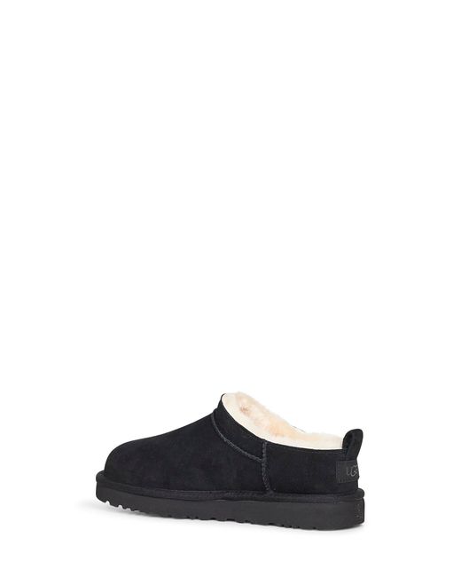 Ugg Black Classic Micro Mules