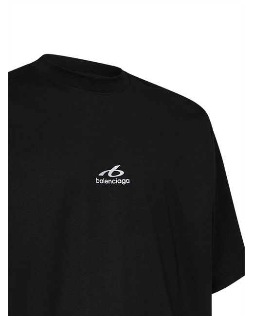 Balenciaga Black Bodysuit Medium-Fit T-Shirt for men