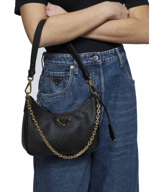 Mini Borsa Prada Re-Edition Nera di Prada in Black