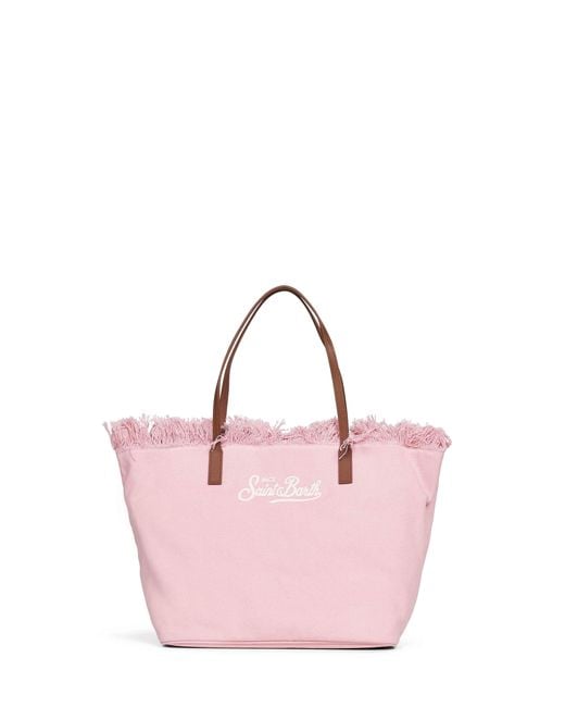 Mc2 Saint Barth Pink City Medium Shopper Bag