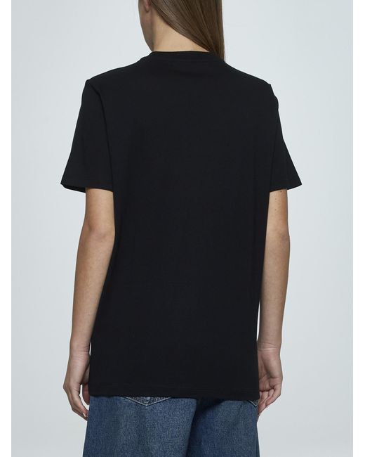 Prada Black Logo Cotton T-shirt