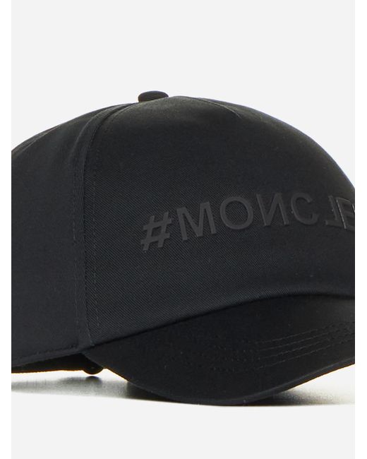 3 MONCLER GRENOBLE Black Hats E Hairbands for men
