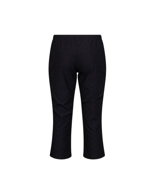 Gucci Black Gg Jacquard Jersey Capri Pants