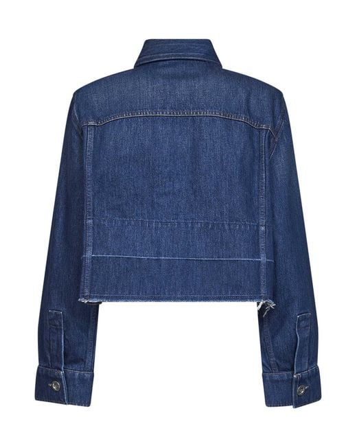 Givenchy Blue Cotton Denim Shirt