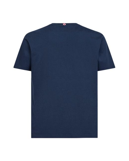 Mc2 Saint Barth Blue T-Shirt Denver Cotton for men