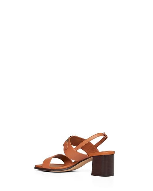 Ferragamo Brown Tan Gancini Ornament Sandals