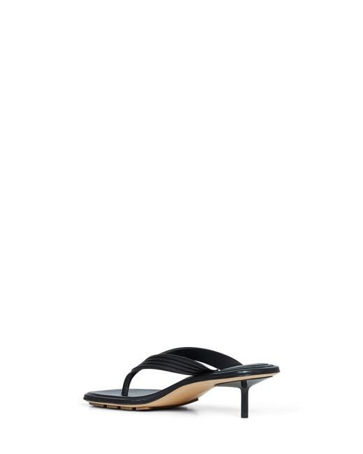 Bottega Veneta Multicolor Matte Rubber Sampieri Thong Sandals
