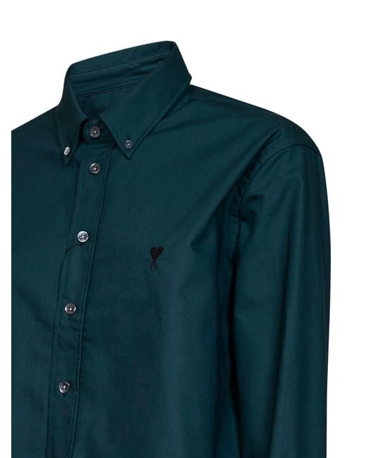 Camicia Crop di AMI in Blue