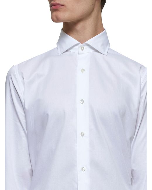 Camicia di D 40 in White da Uomo