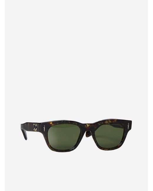 Cutler & Gross Green The Great Frog Crossbones Sunglasses for men