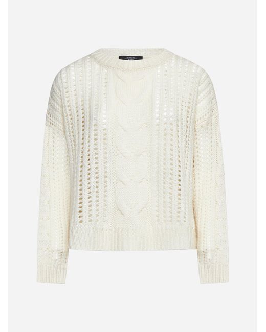 Weekend by Maxmara White Max Mara Weekend Sweaters