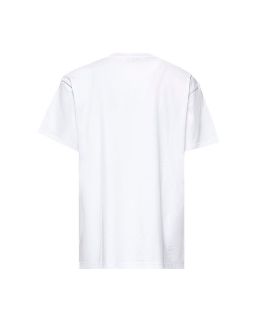 Carhartt White Cotton S/S Pocket Heart T-Shirt for men
