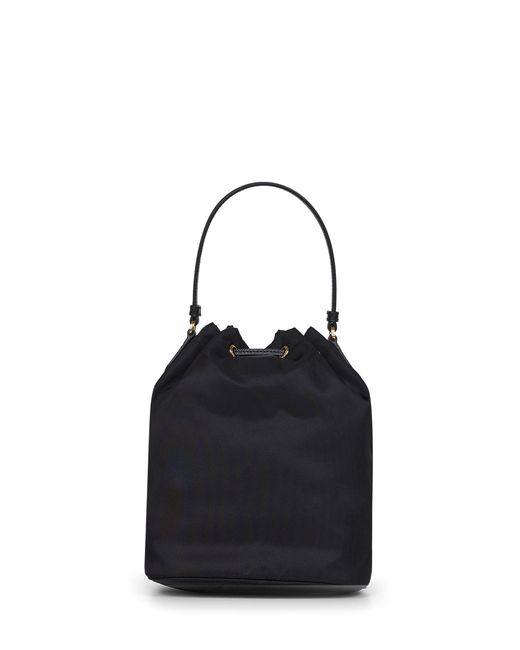 Prada Black Bucket Bag Duet