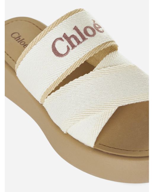 Chloé White Chloé Sandals
