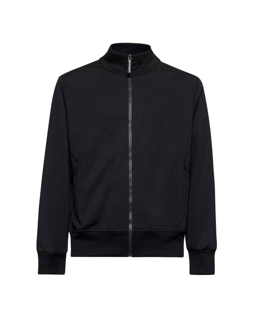 Giacca Track Curved Logo Nera di Palm Angels in Blue da Uomo