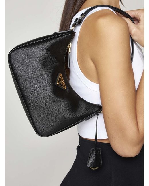 Prada mini saffiano leather bag hotsell