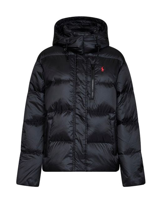 Polo Ralph Lauren Black Padded Hooded Jacket