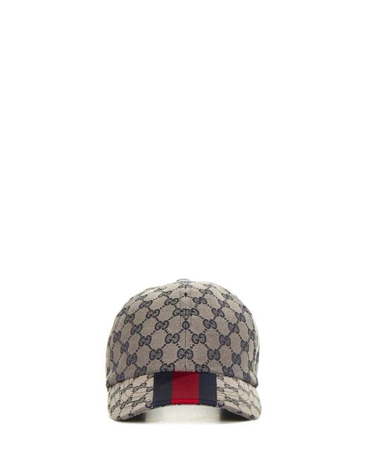 Gucci Gray Original Gg Baseball Cap for men