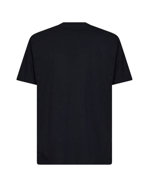 Givenchy Black Cotton T-Shirt With Photographic Negative Print for men