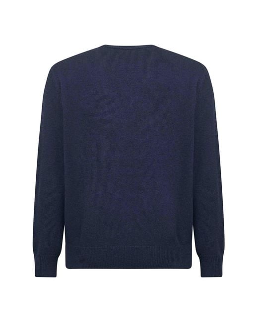 Maglione Heron Con Ricamo di Mc2 Saint Barth in Blue da Uomo