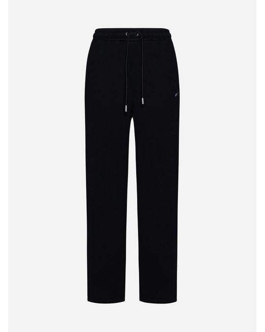 Off-White c/o Virgil Abloh Black Bandana Cotton Sweatpants for men