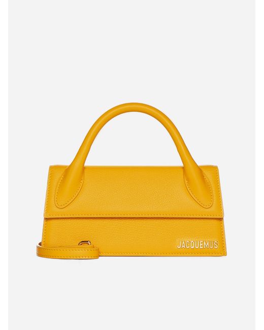 Jacquemus Yellow Le Chiquito Long Handbag