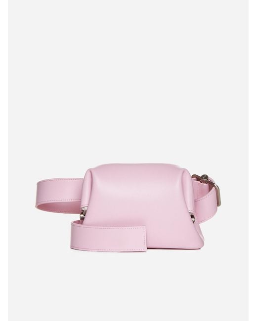 OSOI Pink Pecan Brot Leather Bag