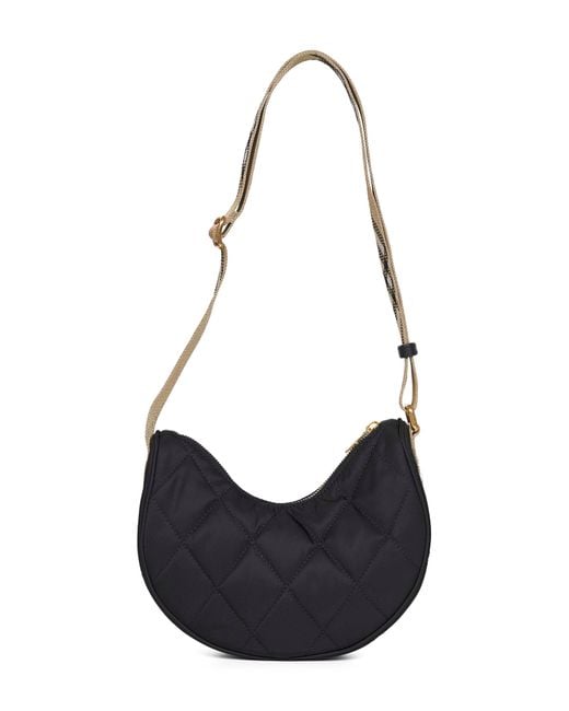 Burberry Black Horseshoe Crossbody Bag