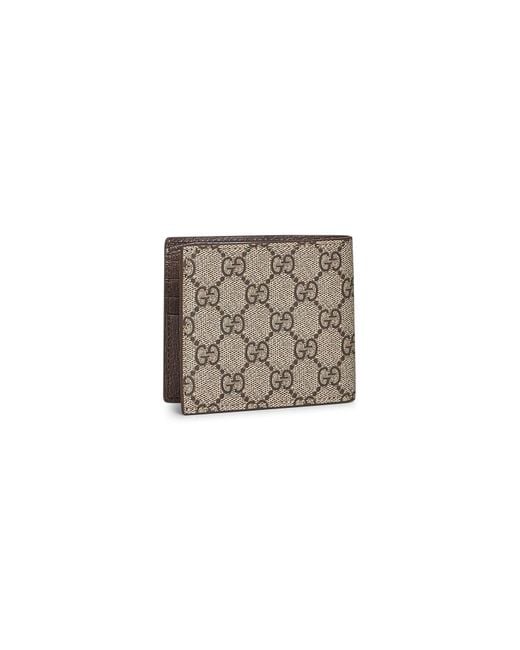 Gucci White Gg Bi-Fold Wallet for men