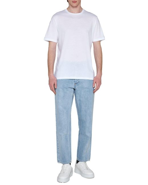 Herno White Superfine T-Shirt for men