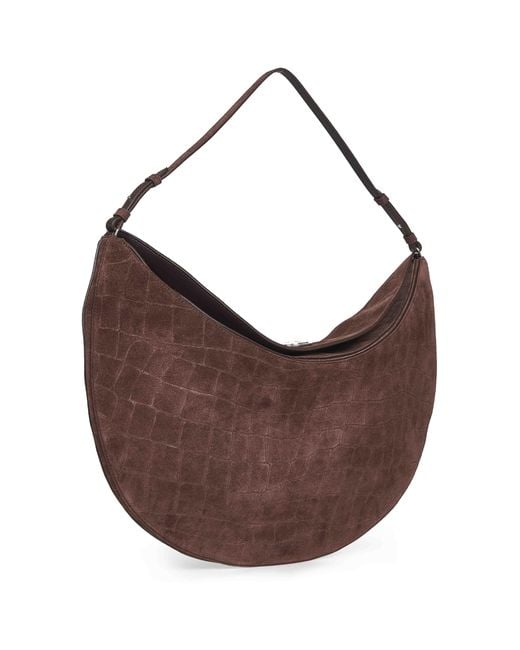 Jacquemus Brown Dark The Ovalo Hobo Bag