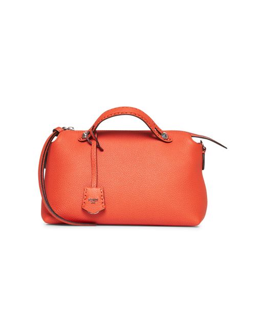 Fendi Orange By The Way Selleria Medium Bag