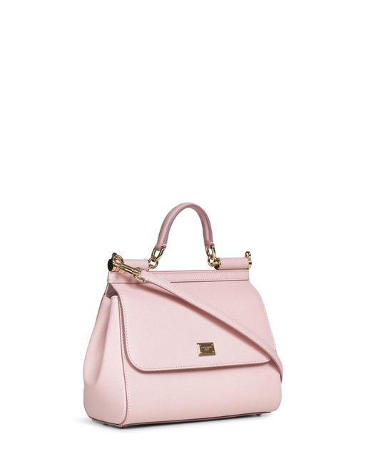 Dolce & Gabbana Pink Large Sicily Handbag