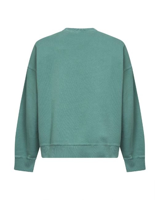Carhartt Green Lily Benton Crewneck Sweatshirt for men