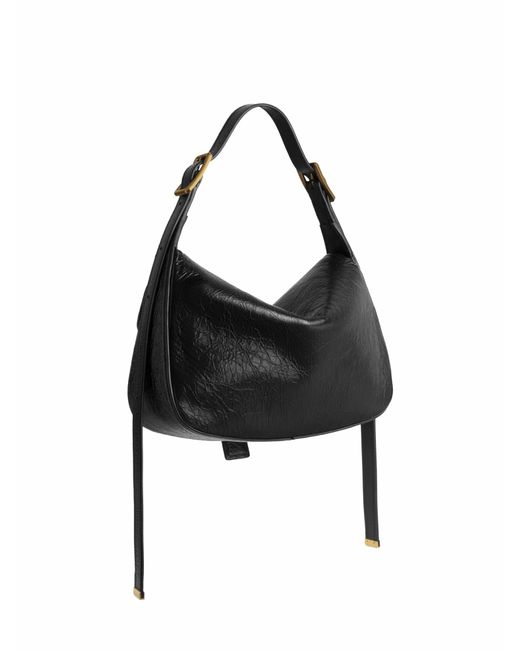 Balenciaga Black Clicca Shoulder Bag Medium Shoulder Bag