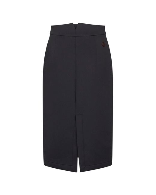 Moncler Genius Blue Moncler X Ee72 By Edward Enninful Neoprene Skirt