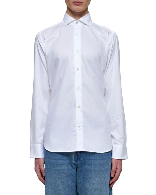 Camicia di D 40 in White da Uomo