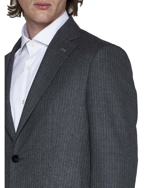 D 40 Blue D4.0 Pinstripe Suit for men