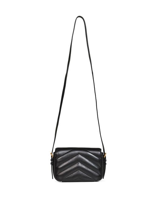 Saint Laurent Black Loulou Toy Crossbody Bag