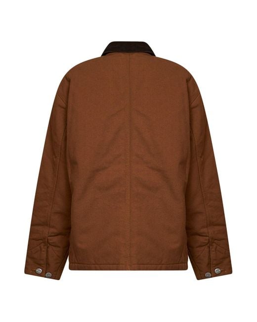 Carhartt Brown Tobacco Og Michigan Coat Jacket