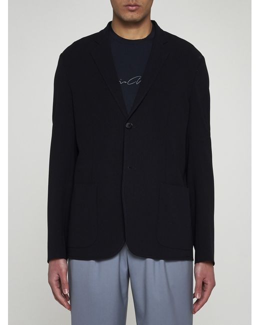 Giorgio Armani Black Jackets for men