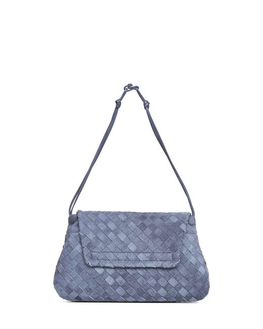 Bottega Veneta Blue Cloudy Giorno Pouch