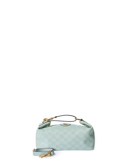 Gucci Green Icy Vanity Medium Top Handle Bag