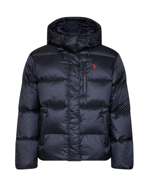 Polo Ralph Lauren Blue Padded Hooded Jacket