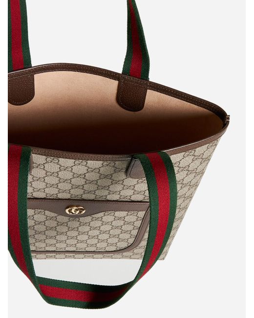 Gucci Natural Ophidia GG Fabric Tote Bag for men
