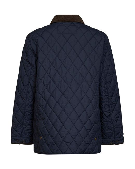 Polo Ralph Lauren Blue Quilted Nylon Barn Jacket for men