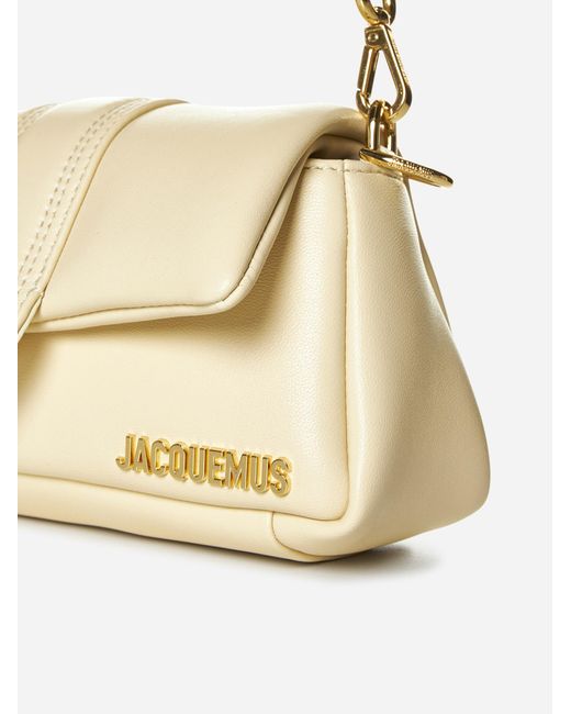 Jacquemus White Le Petit Bambimou Leather Bag
